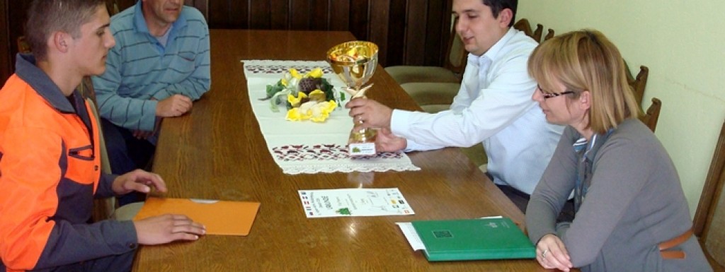 Načelnik  primio nagrađenog Filipa Popovića